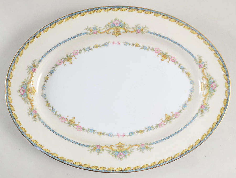 Ritzedo 11" Oval Serving Platter by Noritake-1