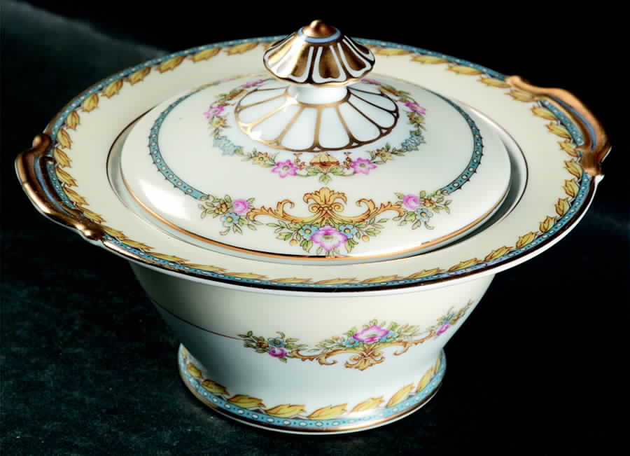 Ritzedo Sugar Bowl & Lid by Noritake-1