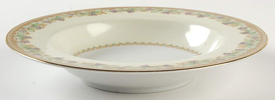Riviera Rim Soup Bowl by Noritake-1