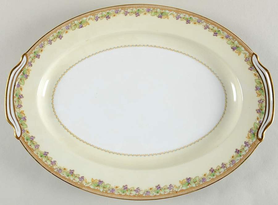 Riviera 16" Oval Serving Platter by Noritake-1