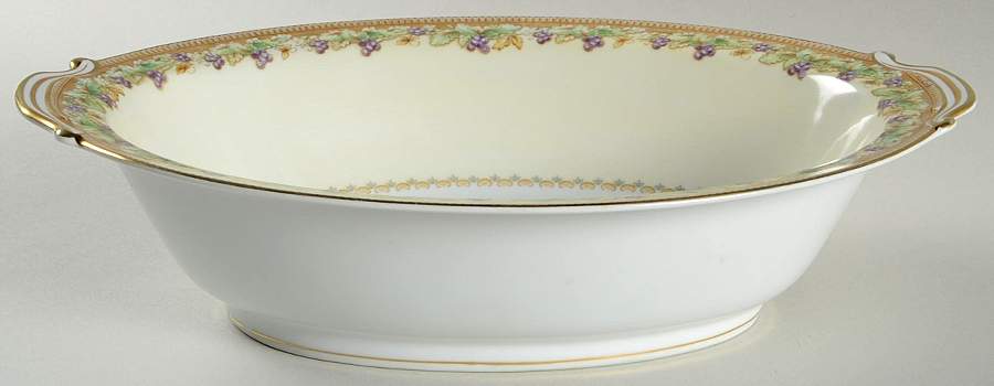 Riviera 10" Oval Vegetable Bowl by Noritake-1