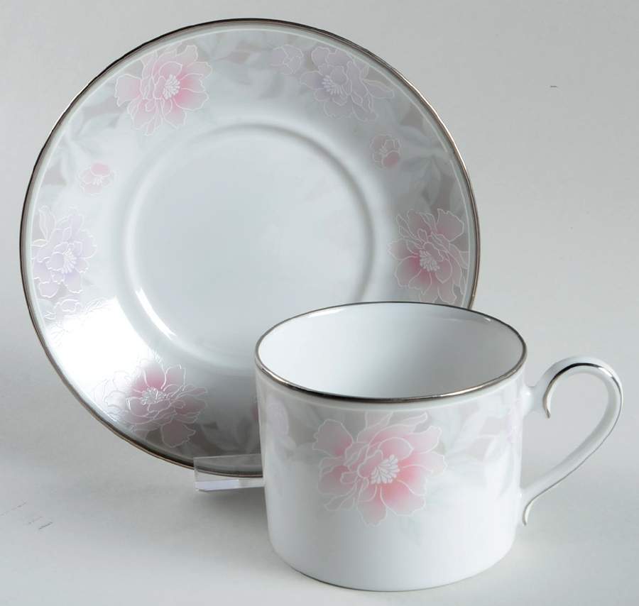 River Place Flat Cup & Saucer Set by Noritake-1