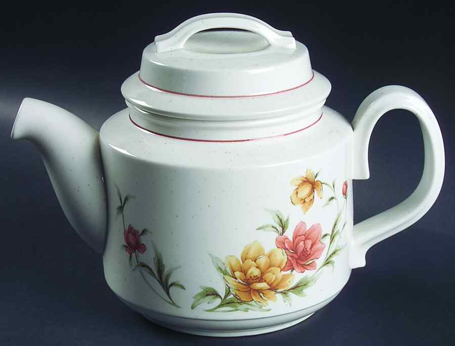 Roanoke Tea/Coffee Pot & Lid by Noritake-1