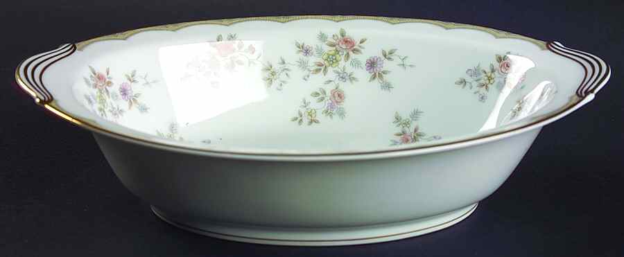 Roberta 10" Oval Vegetable Bowl by Noritake-1