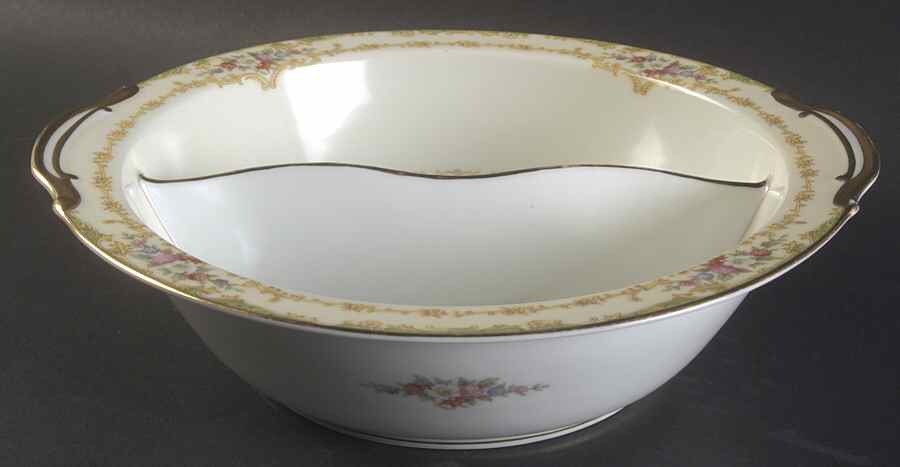 Roberta Round Divided Vegetable Bowl by Noritake-1