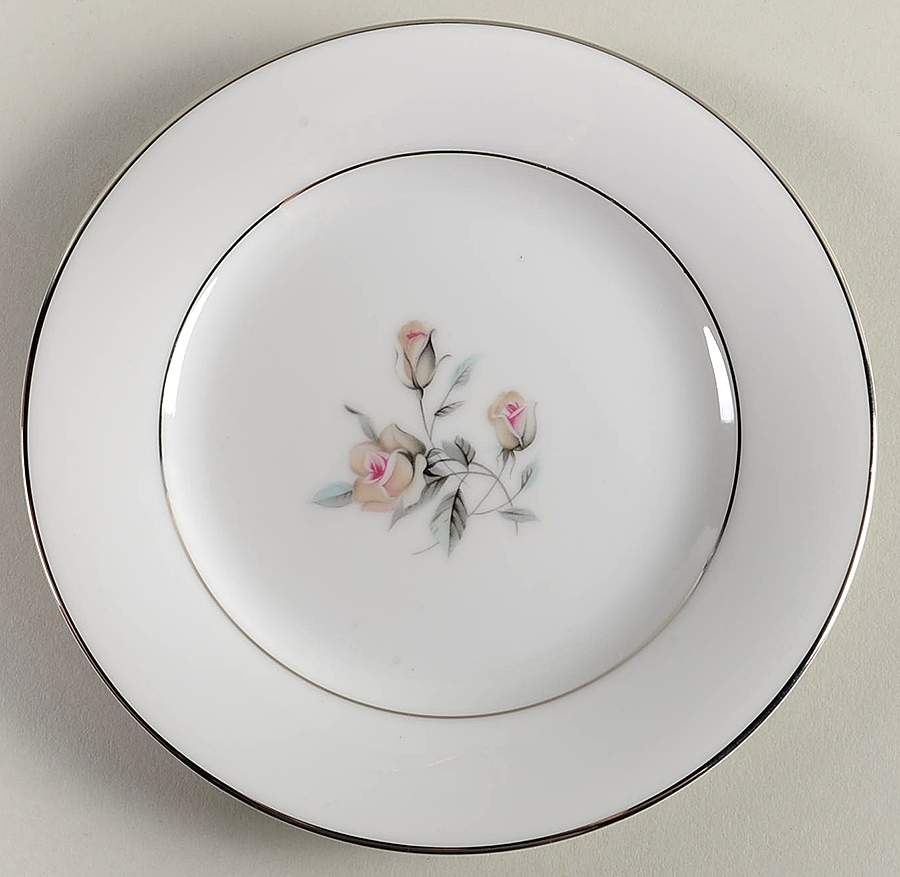 Rosebowl Bread & Butter Plate by Noritake-1