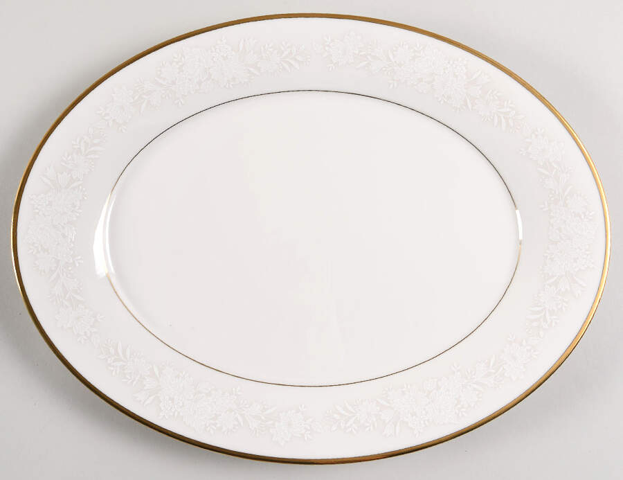 Royal Britannia 15" Oval Serving Platter by Noritake-1