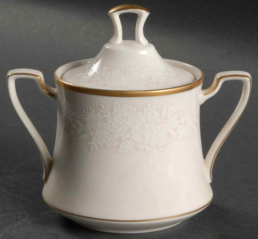 Royal Britannia Sugar Bowl & Lid by Noritake-1