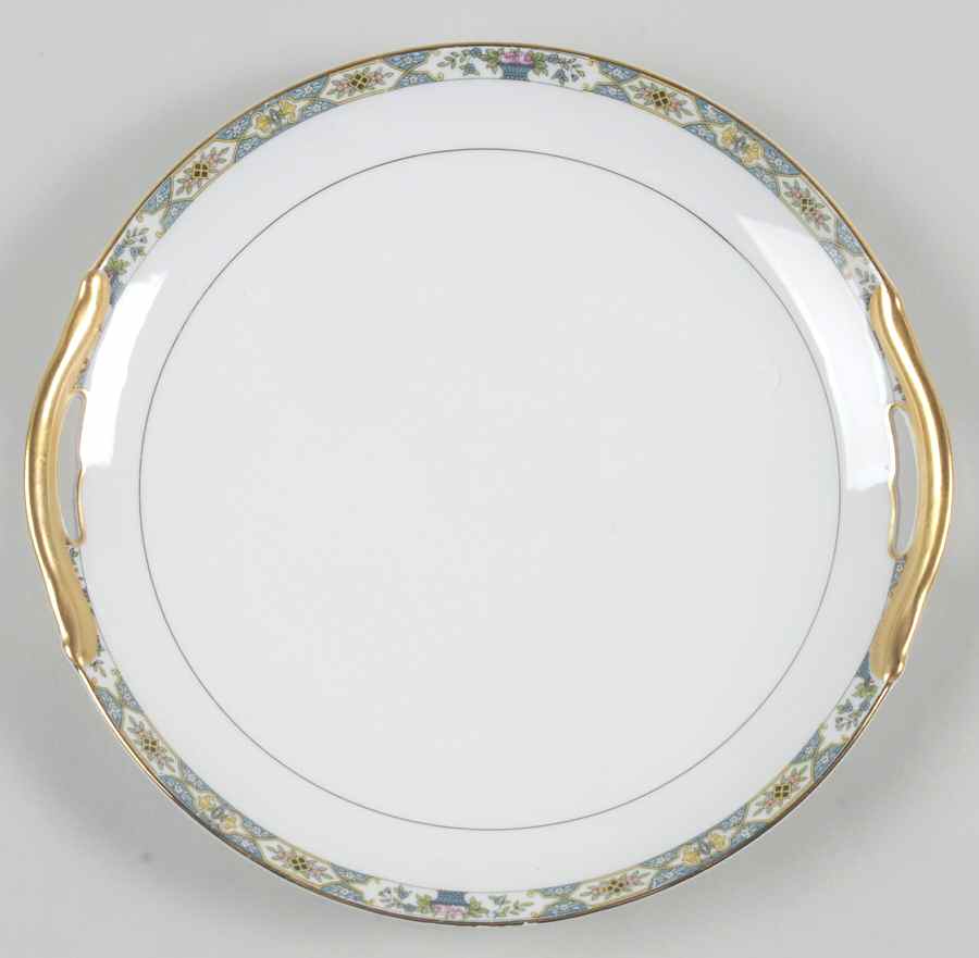 Rochambeau Handled Cake Plate by Noritake-1