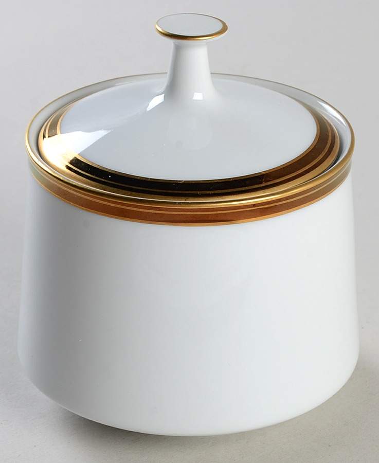 Royale Cafe Sugar Bowl & Lid by Noritake-1