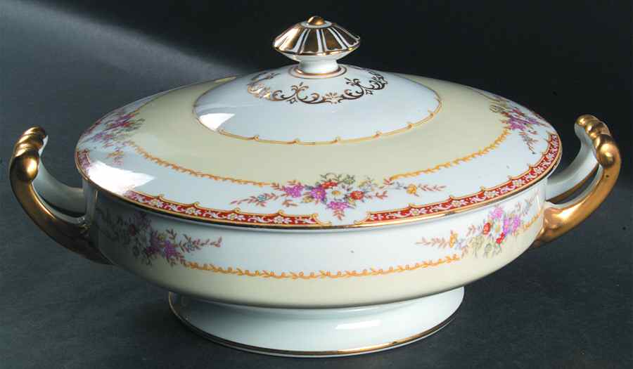 Rochelle Round Covered Vegetable by Noritake-1