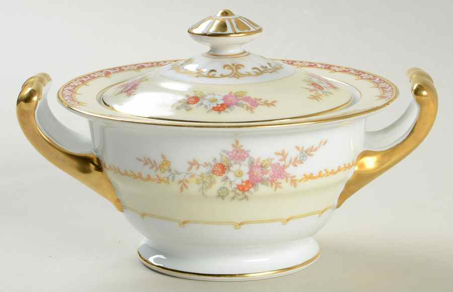 Rochelle Sugar Bowl & Lid by Noritake-1