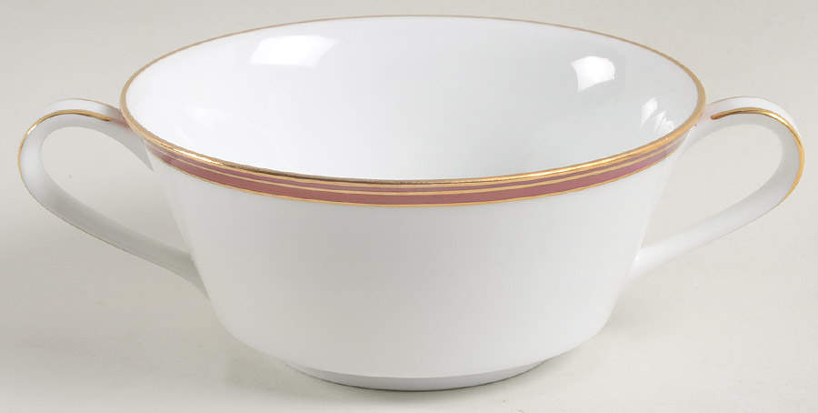 Royale Claret Flat Cream Soup Bowl by Noritake-1