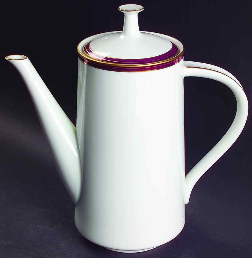 Royale Claret Coffee Pot & Lid by Noritake-1