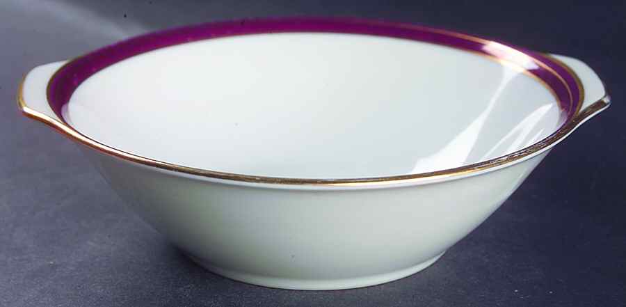 Royale Claret Lugged Cereal Bowl by Noritake-1