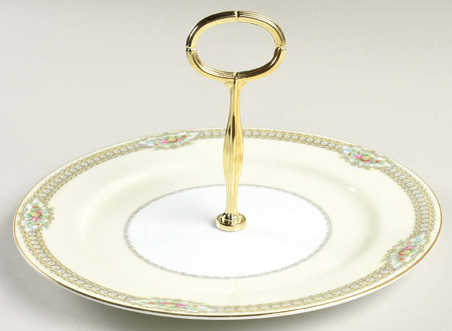Rodista Round Serving Plate with Center Handle (Dp) Hc by Noritake-1