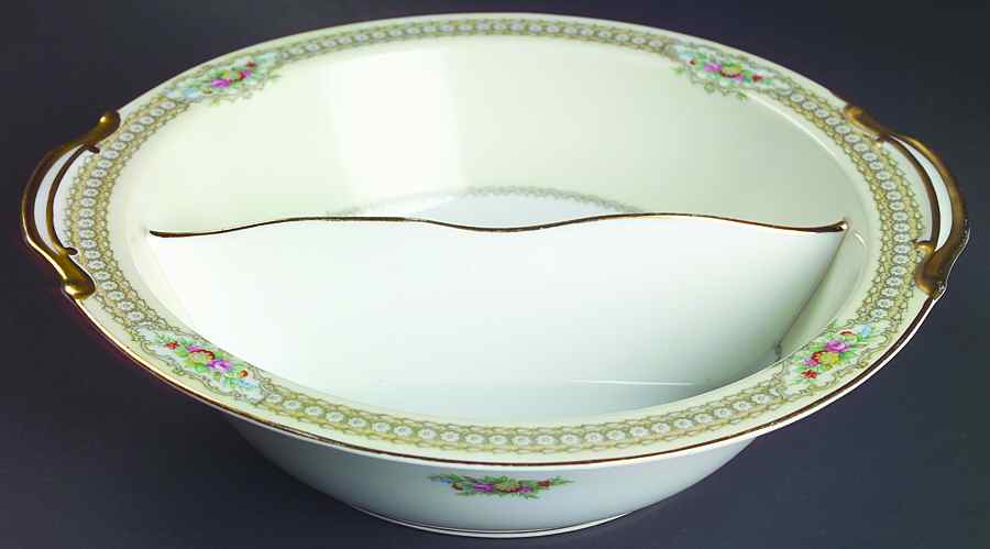 Rodista Round Divided Vegetable Bowl by Noritake-1