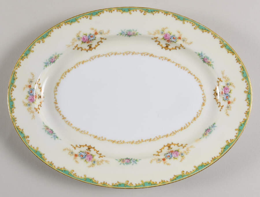 Rodena 12" Oval Serving Platter by Noritake-1