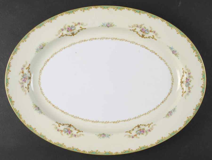 Rodena 16" Oval Serving Platter by Noritake-1