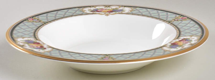 Royal Emblem Rim Soup Bowl by Noritake-1
