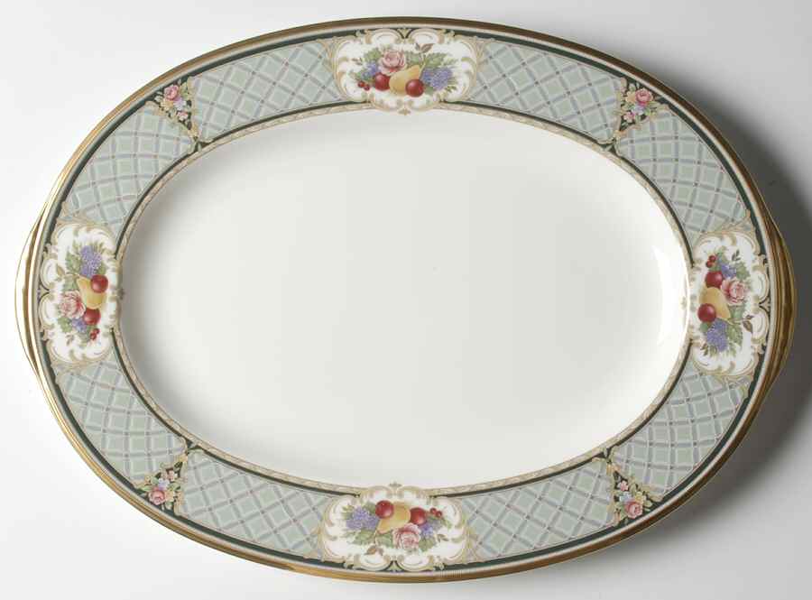 Royal Emblem 14" Oval Serving Platter by Noritake-1