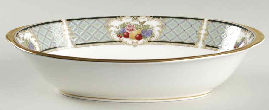 Royal Emblem 10" Oval Vegetable Bowl by Noritake-1