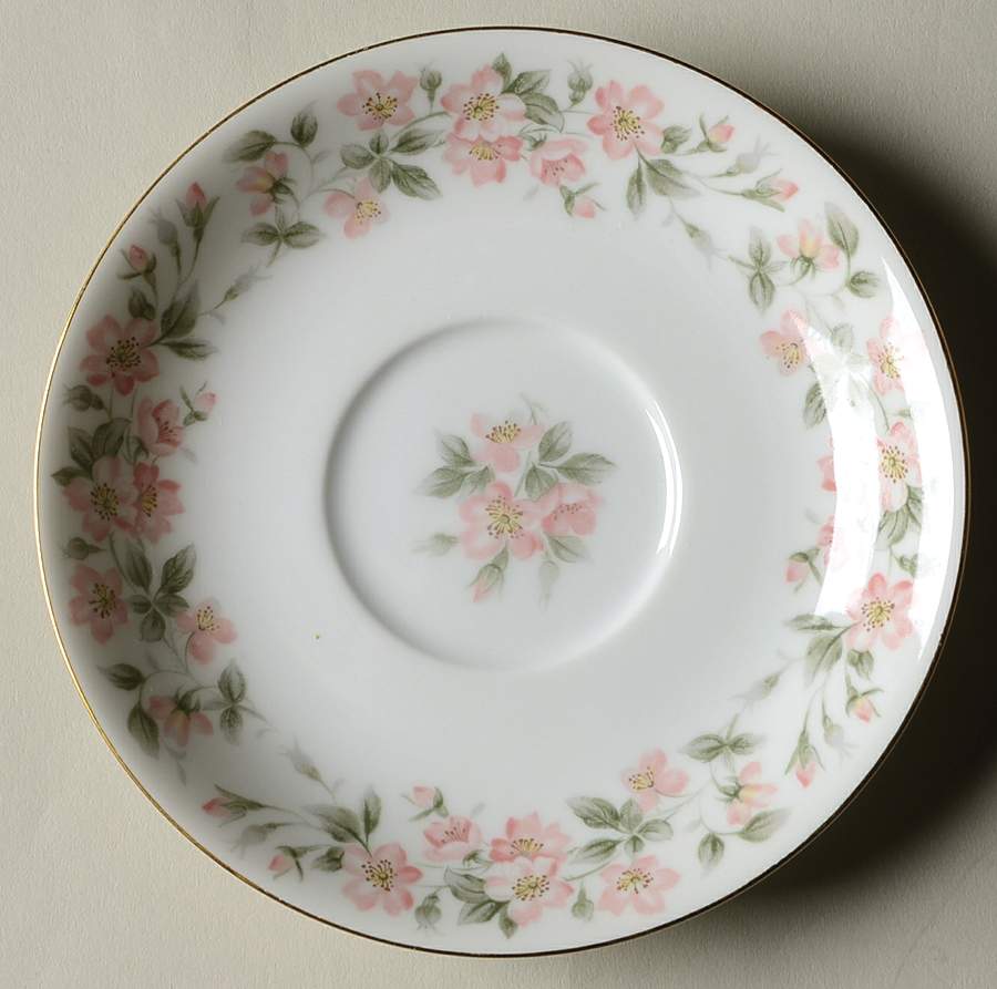 Rose Garden Saucer by Noritake-1