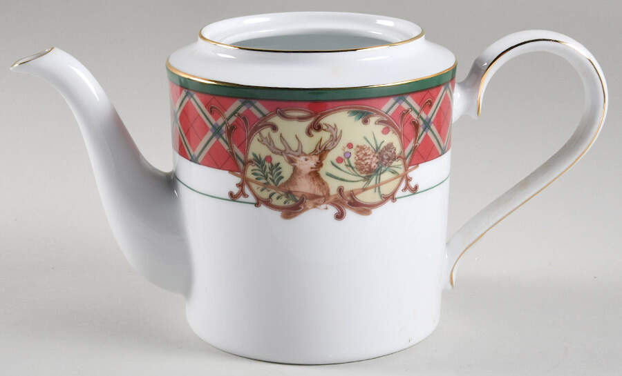 Royal Hunt Teapot No Lid by Noritake-1