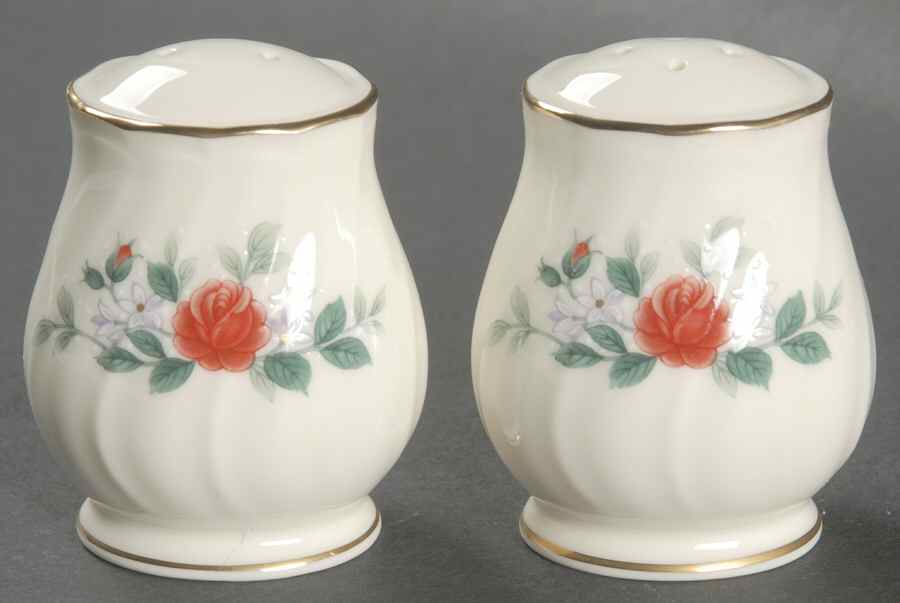 Rose Legend Salt & Pepper Set by Noritake-1
