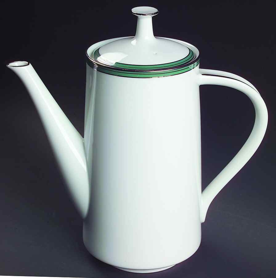 Royale Mint Coffee Pot & Lid by Noritake-1