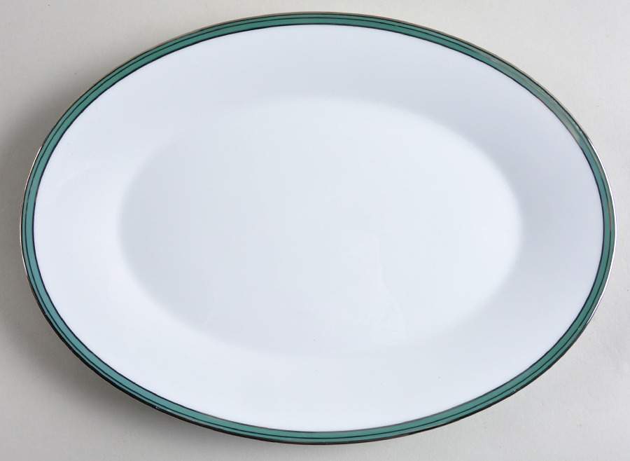 Royale Mint 12" Oval Serving Platter by Noritake-1