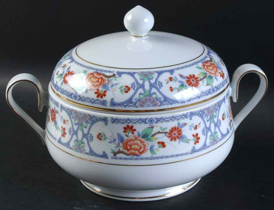 Romaine Round Covered Vegetable by Noritake-1
