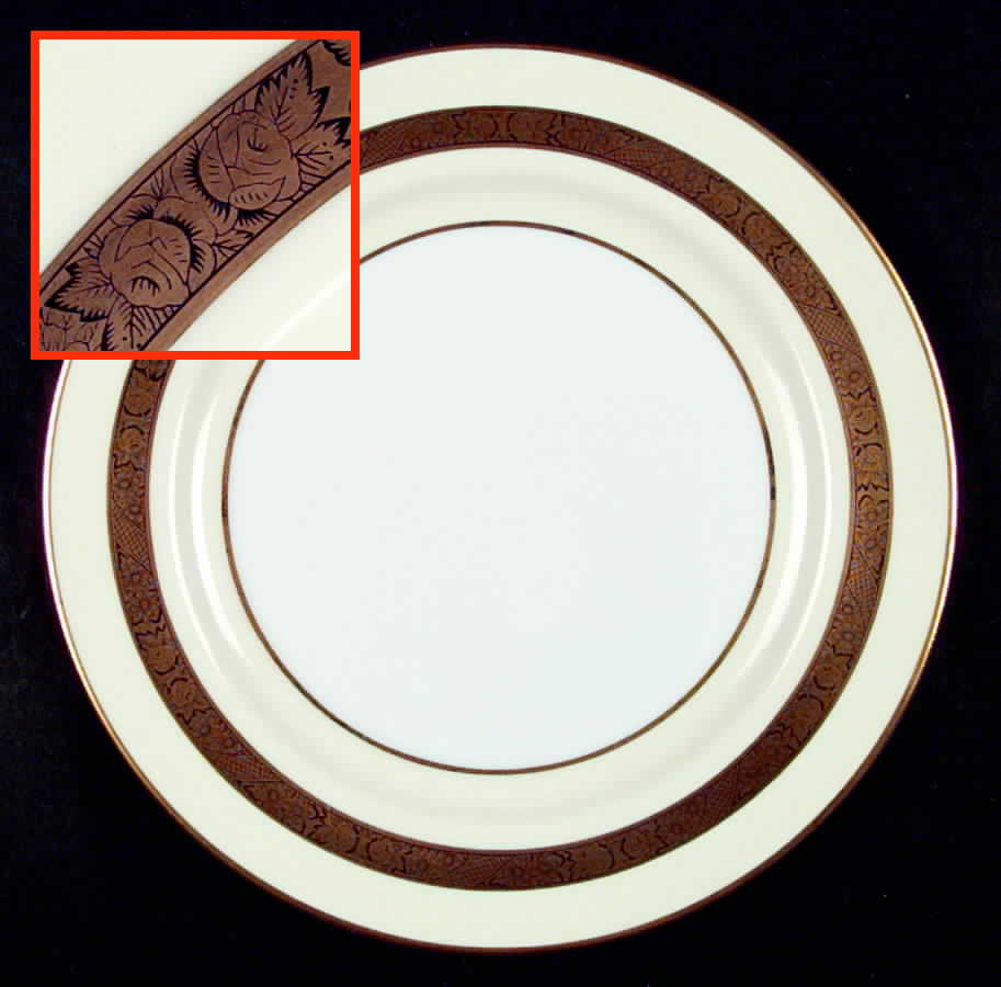 Romany Dinner Plate by Noritake-1