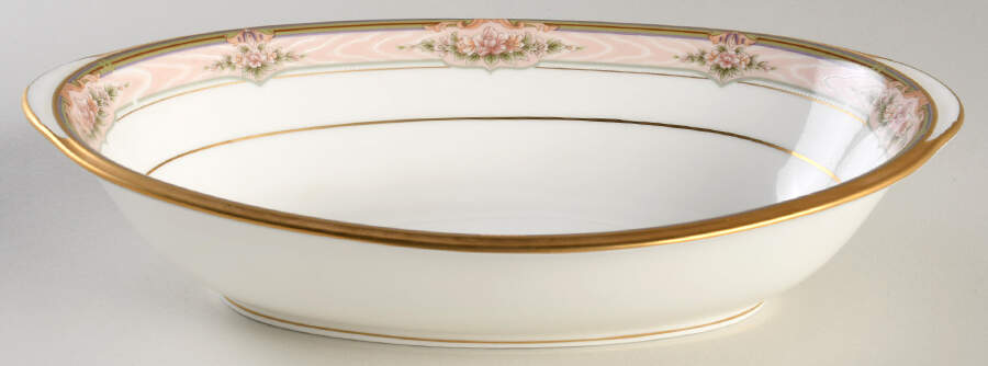 Romanticize 10" Oval Vegetable Bowl by Noritake-1
