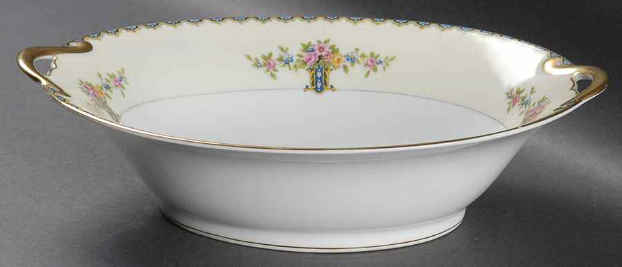 Romeo 10" Oval Vegetable Bowl by Noritake-1