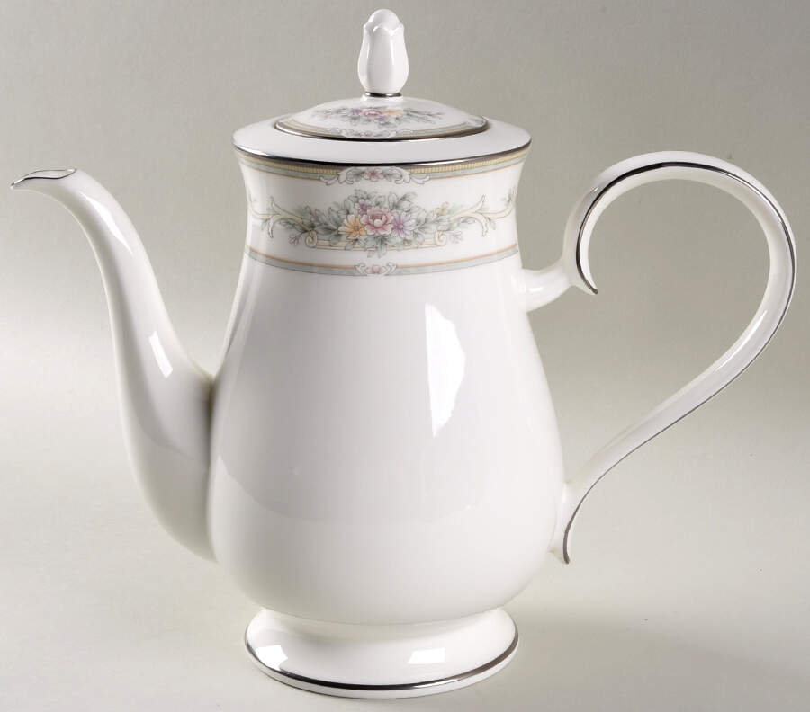 Rose Memento Coffee Pot & Lid by Noritake-1