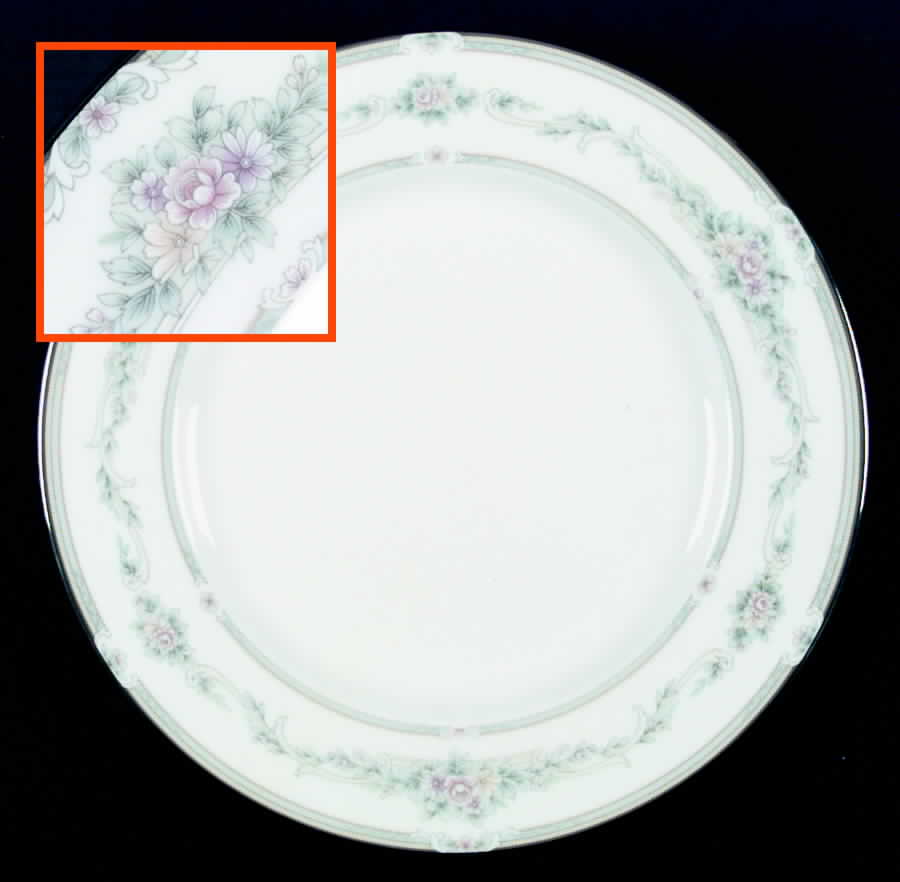 Rose Memento Dinner Plate by Noritake-1