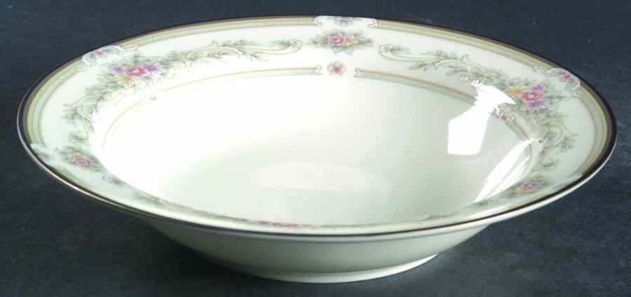Rose Memento Rim Fruit/Dessert (Sauce) Bowl by Noritake-1
