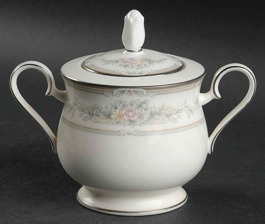 Rose Memento Sugar Bowl & Lid by Noritake-1