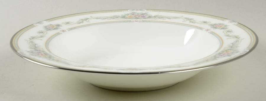 Rose Memento Rim Soup Bowl by Noritake-1