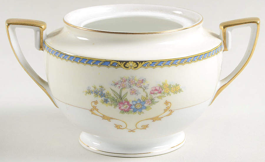 Romance Sugar Bowl No Lid by Noritake-1