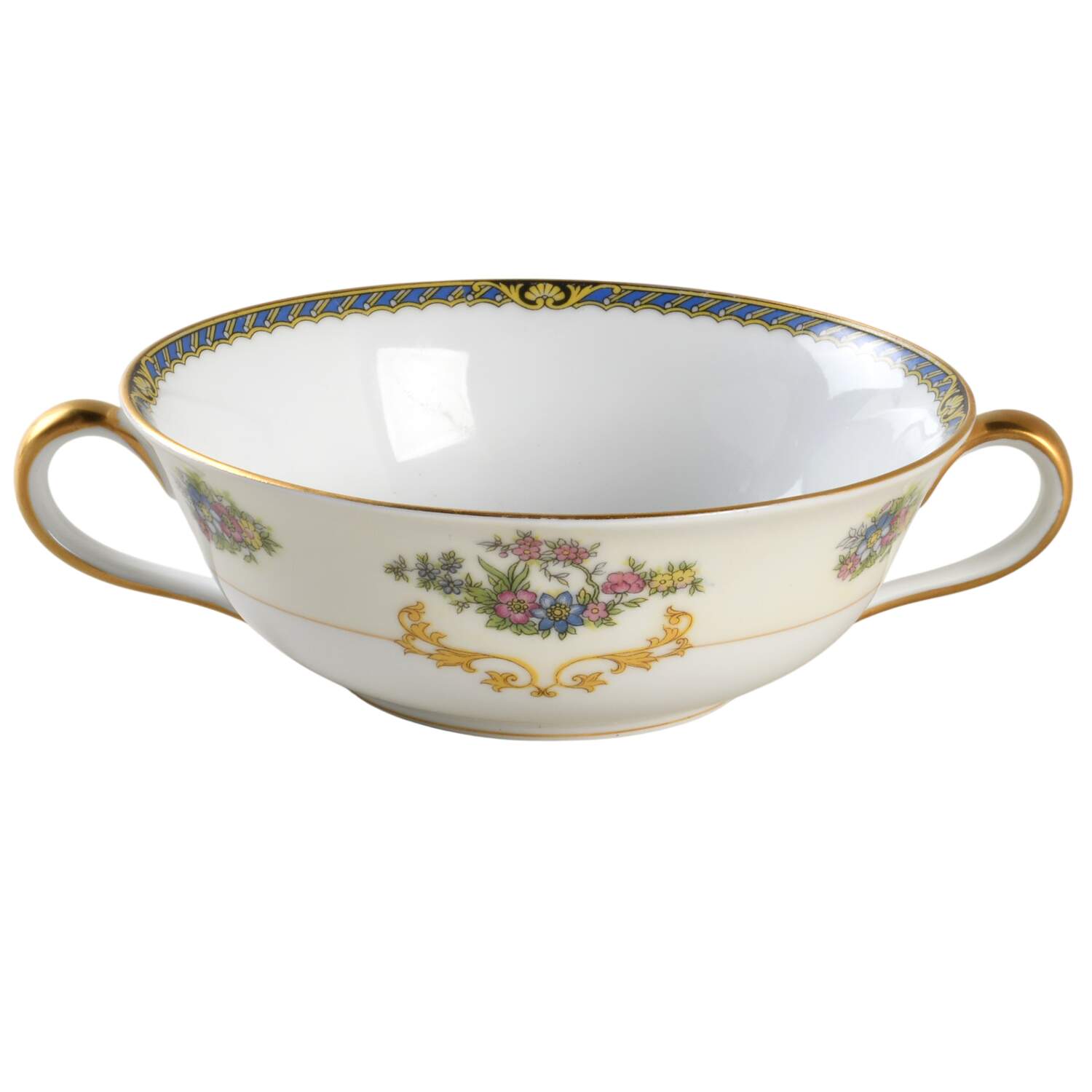 Romance Flat Cream Soup Bowl by Noritake-1
