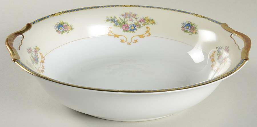 Romance 10" Round Vegetable Bowl by Noritake-1