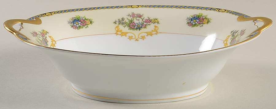 Romance 9" Oval Vegetable Bowl by Noritake-1