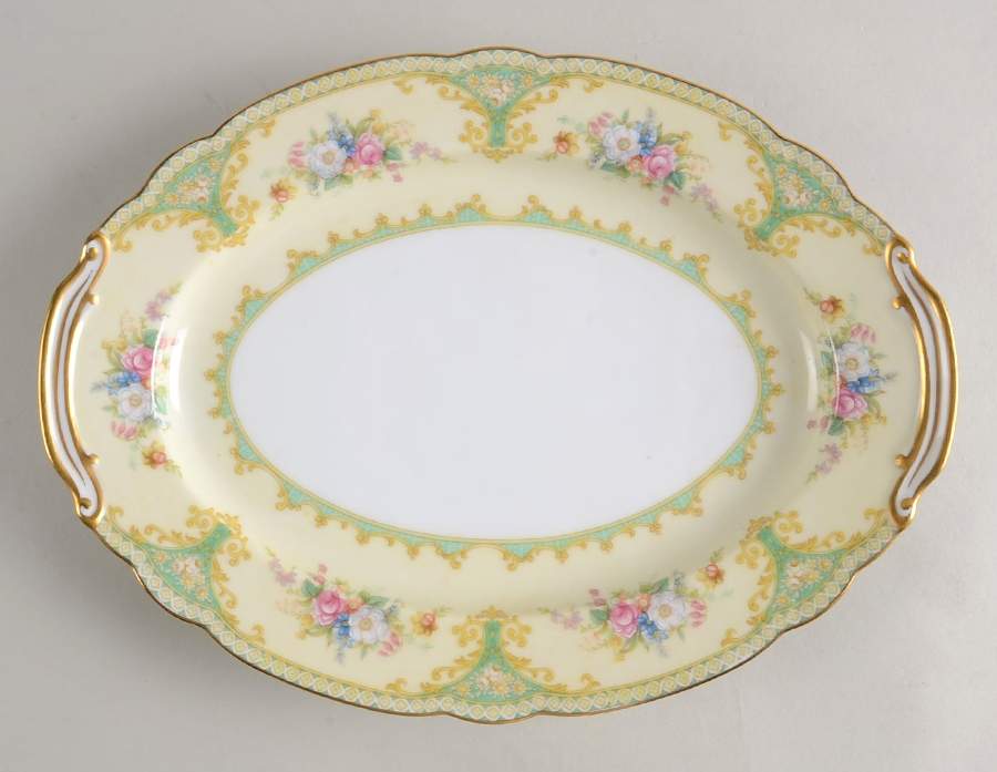 Romilly 11" Oval Serving Platter by Noritake-1