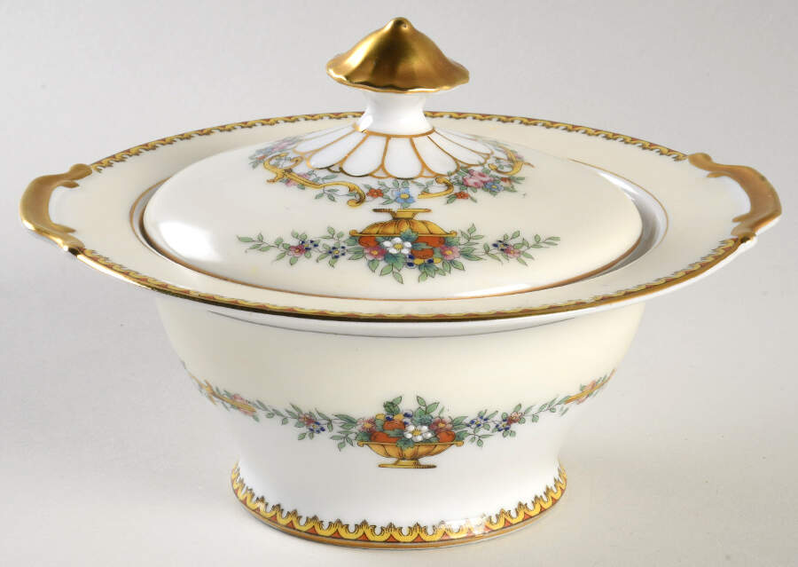 Romola Sugar Bowl & Lid by Noritake-1