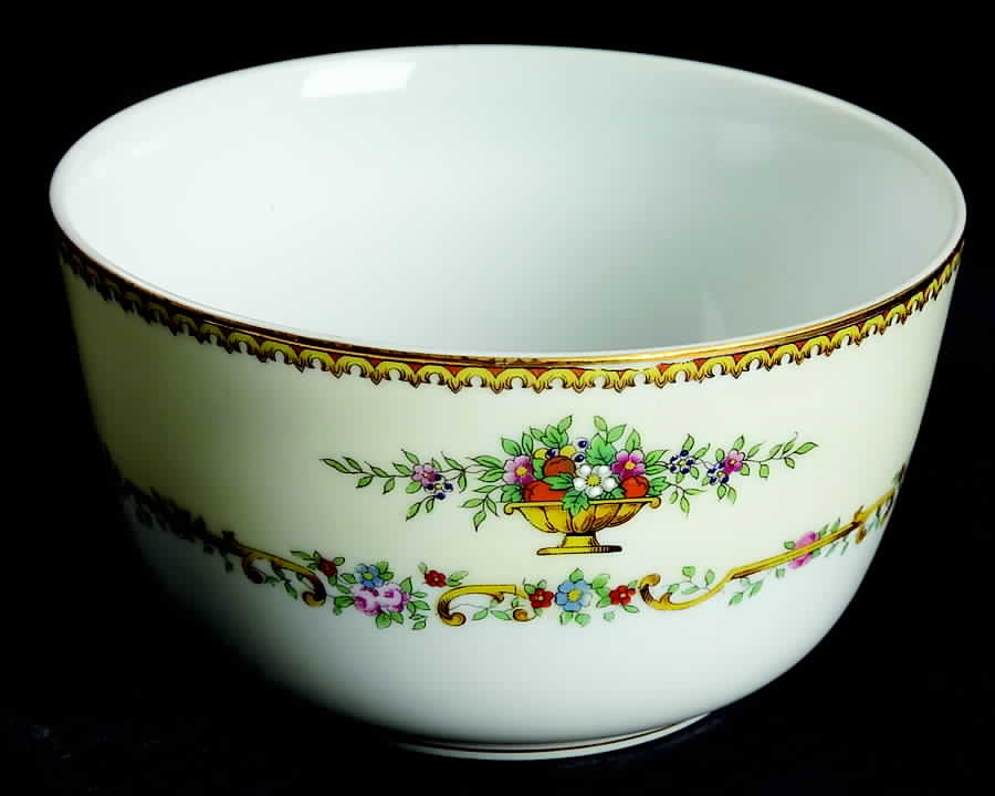 Romola Cranberry Bowl by Noritake-1