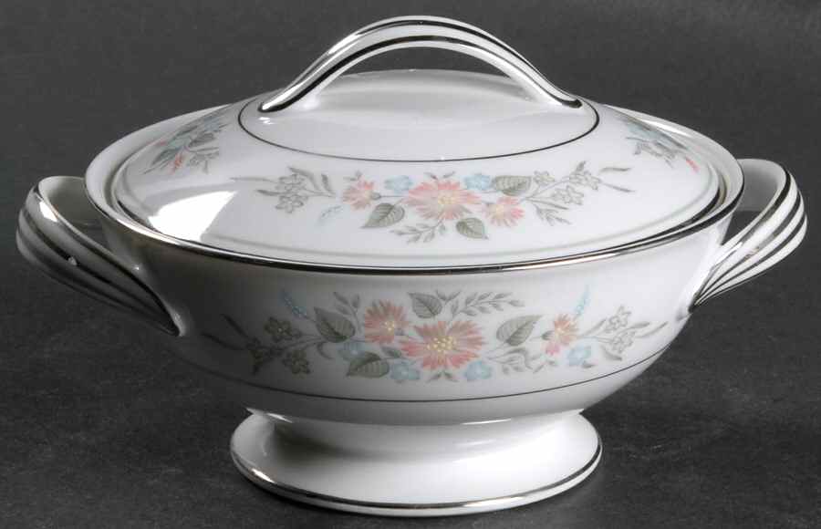 Romance Sugar Bowl & Lid by Noritake-1