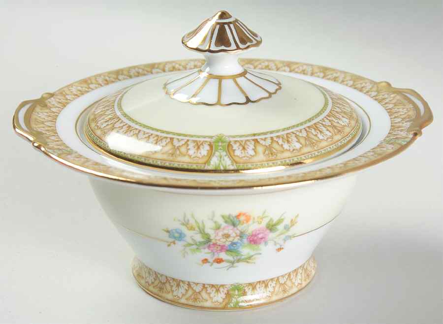 Ronald Sugar Bowl & Lid by Noritake-1