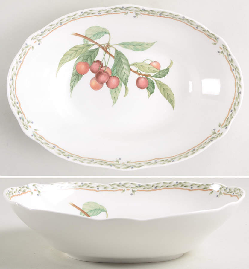Royal Orchard 9" Oval Vegetable Bowl by Noritake-1